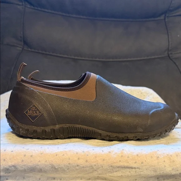 Muck Men's Black and Brown Rain & Snow Boots - Picture 1 of 7